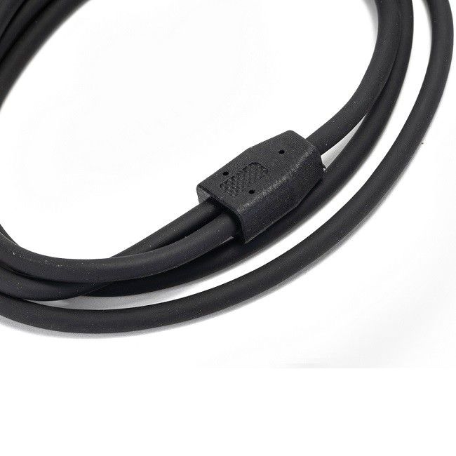 3.5mm Mężczyzna do podwójnego RCA Mężczyzna Y Kabel audio Czarny Różne długości kabli