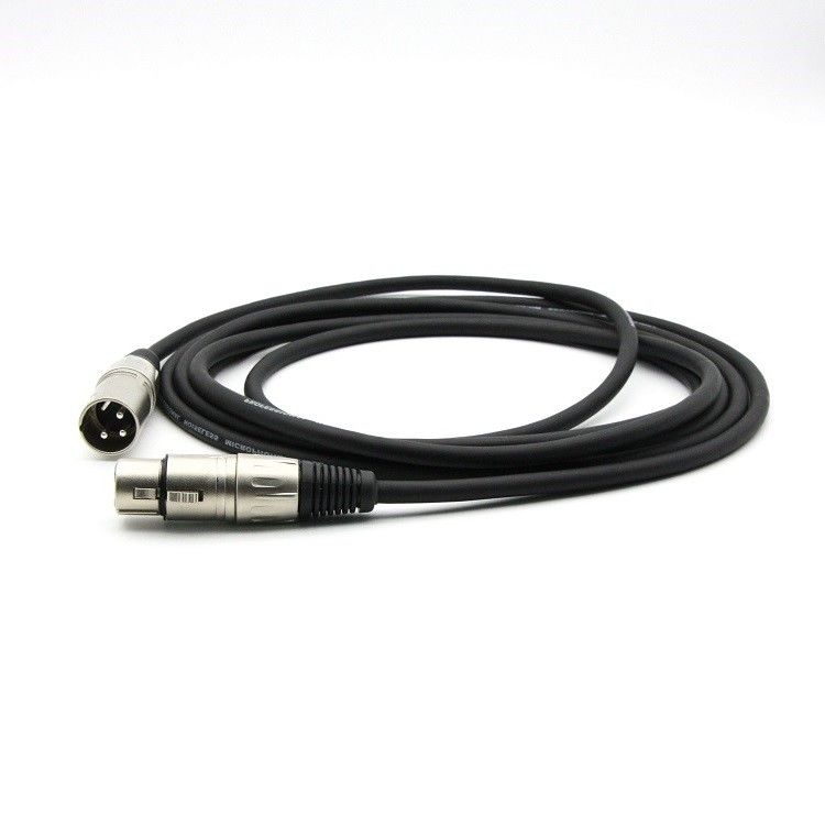 6.5mm XLR Mikrofonowy przewód 30 stóp z miedzianym przewodnikiem bez tlenu dla głośników
