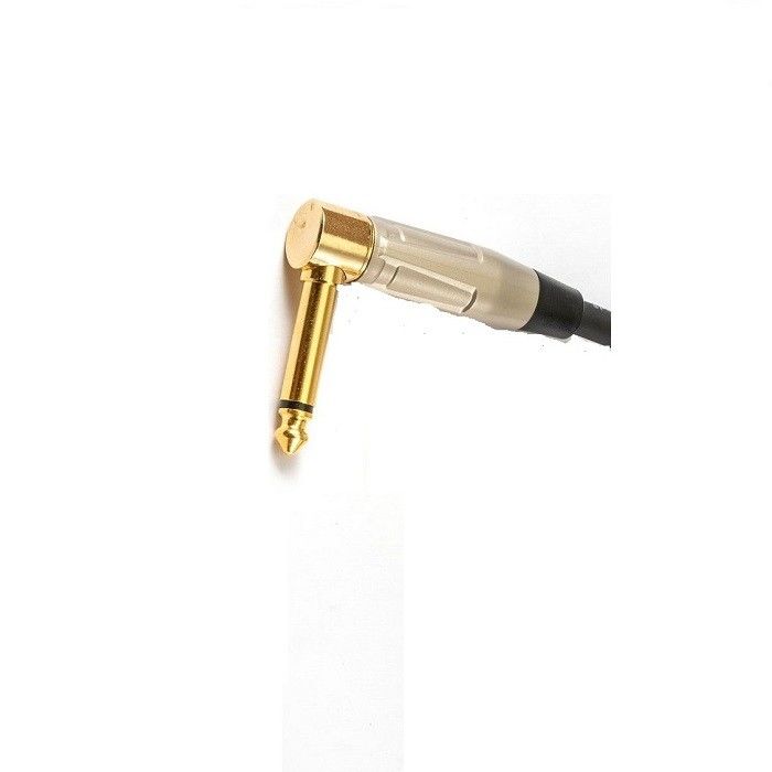 22 Awg Bass Guitar Cable 1/4 Inch Straight To 1/4 Inch Angled Bass Amp Cord For Amp