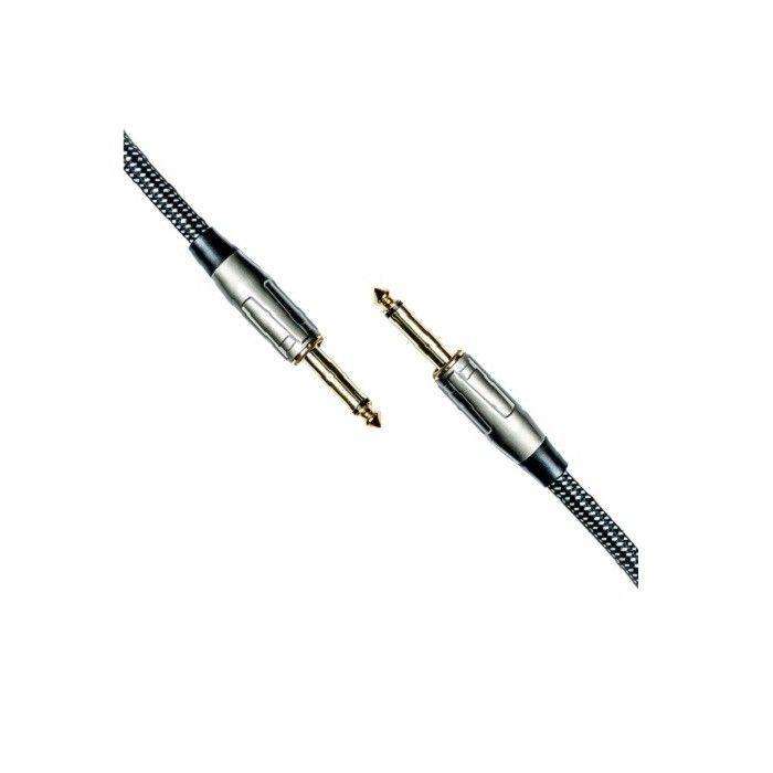 6.35mm Guitar Cable Instrument Patch Cable Nylon Spleten straight to straight Amp Cable