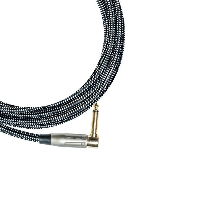 100% OEM Guitar Cable Instrument Patch Cable Tweed Cloth Straight To Angle Amp Cable