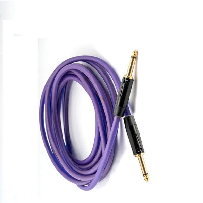 Bass Guitar Audio Cable Instrument Cable For Electric Bass 1/4 Inch Straight Amp Cord Guitar Cable