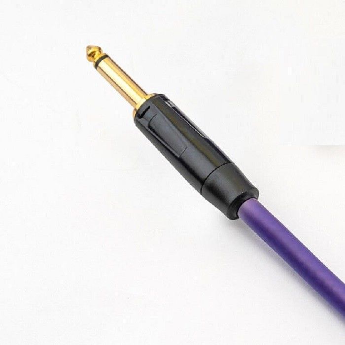 Bass Guitar Audio Cable Instrument Cable For Electric Bass 1/4 Inch Straight Amp Cord Guitar Cable