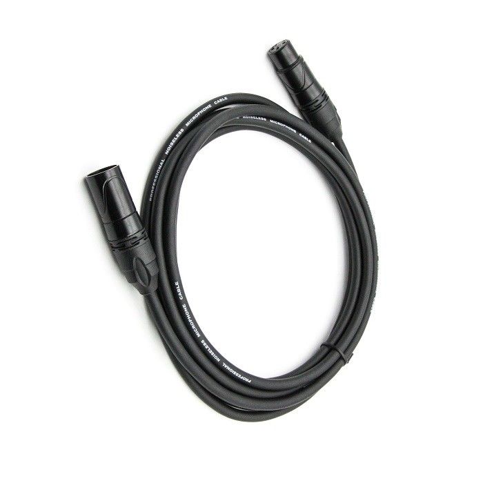AWG 24 XLR Kable mikrofonowe Czarny XLR Mężczyzna do XLR Kobieta Kabel mikrofonowy do mikserów