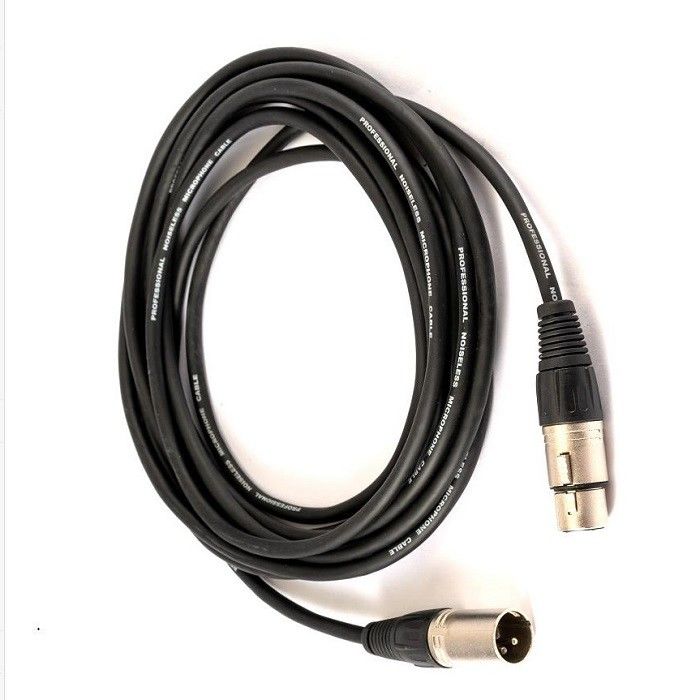 10FT XLR Kabel mikrofonowy od mężczyzny do kobiety Kabel mikrofonowy do mikseru mikrofonów