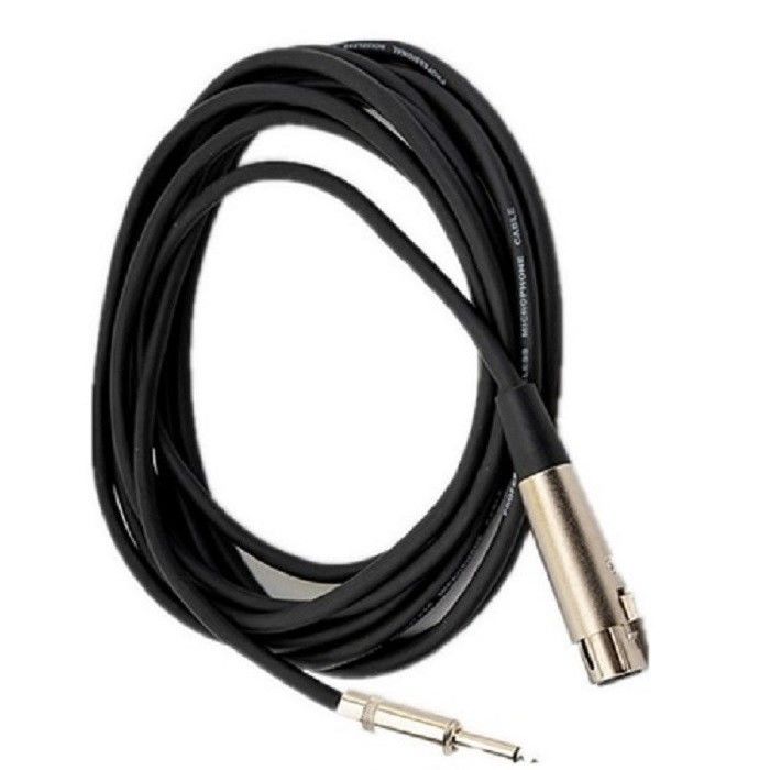 XLR do XLR Kable mikrofonowe 1/4 cali 10 stóp Kable XLR od mężczyzny do kobiety Kable mikrofonowe
