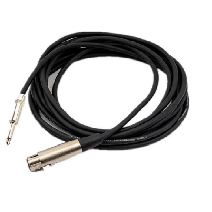 XLR do XLR Kable mikrofonowe 1/4 cali 10 stóp Kable XLR od mężczyzny do kobiety Kable mikrofonowe