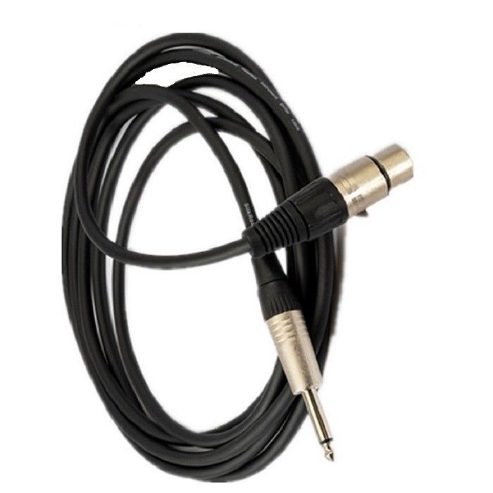 1/4-calowy kabel mikrofonowy 10 stóp XLR kabel XLR męski do XLR kabli mikrofonowych dla kobiet