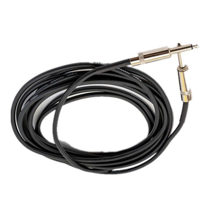 1.0SQ DJ głośnik Kable 10ft 16 Gauge 1/4 Inch do 1/4 Inch 6,35mm przewody audio