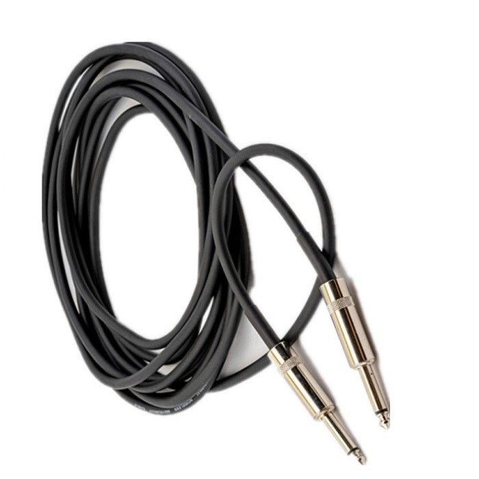 1.0SQ DJ głośnik Kable 10ft 16 Gauge 1/4 Inch do 1/4 Inch 6,35mm przewody audio