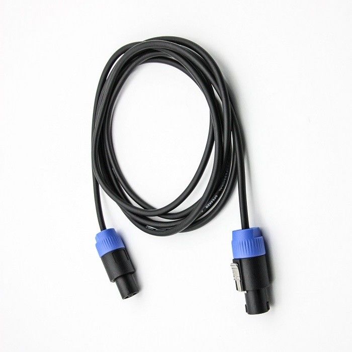 12 AWG Pure Copper Speakon Connector Wiring 2.5 SQ Speaker PA Patch Cable DJ Wire dla wzmacniacza 10,1 mm