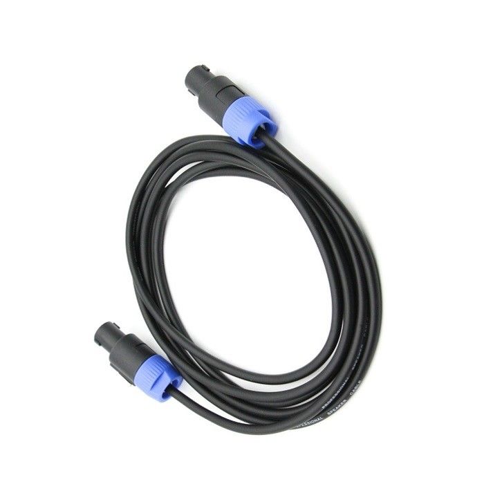 4 bieguny Speaker Speaker Kabel 12 AWG Pure Copper 2.5 SQ Speaker PA Patch Cords DJ Druty