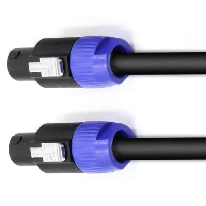 2.5mm Speaker Wire To Speakon 12 AWG Speaker Patch Cords 12 Gauge DJ Wire