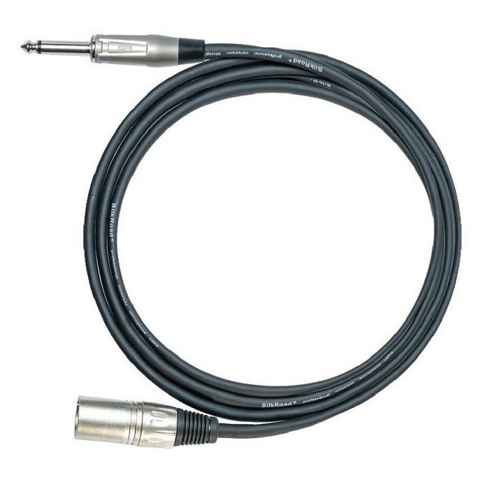 1/4-calowy kondensator Mikrofonu Xlr Kabel 10 Ft 3pin Kolorowe kable Xlr XLR Do 6.35mm AWG22