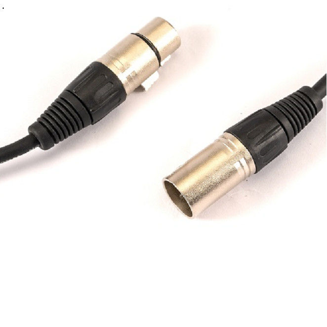 20ft Mężczyzna do Kobiety Xlr Kabel Czarny Kolor Mikrofonu