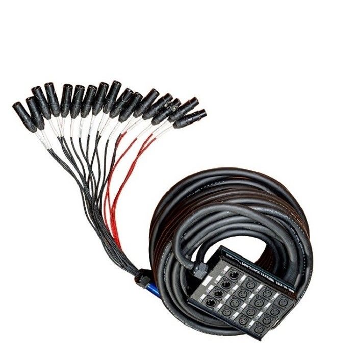 100ft 24 Channel Audio Snake Cable XLR Send Board Snake Cable XLR Splitter Cable