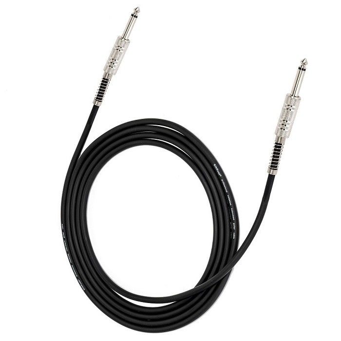 5.5mm 3m Audio Wire Instrument Kabel Wzmacniacz Liny Na Gitarę Bassową 1/4 Inch Straight