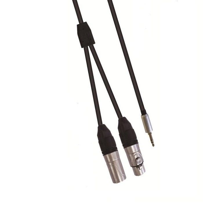Kabel dźwiękowy 3,5 mm Stereo do XLR F XLR M Y Kabel rozdzielczy do mikserów głośników