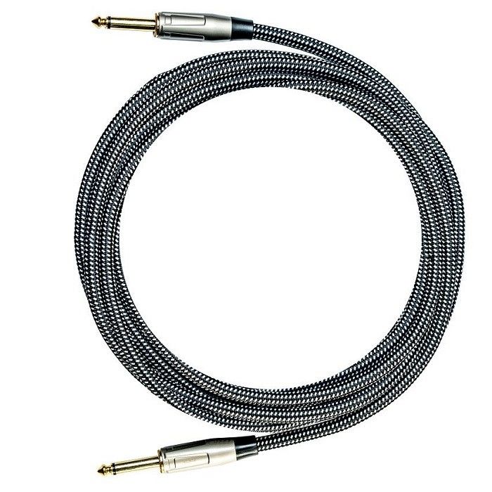 Elektryczna gitara Audio kabel Nylon Wpleciony Instrument Patch Kabel 1/4 cali Amp Kabel