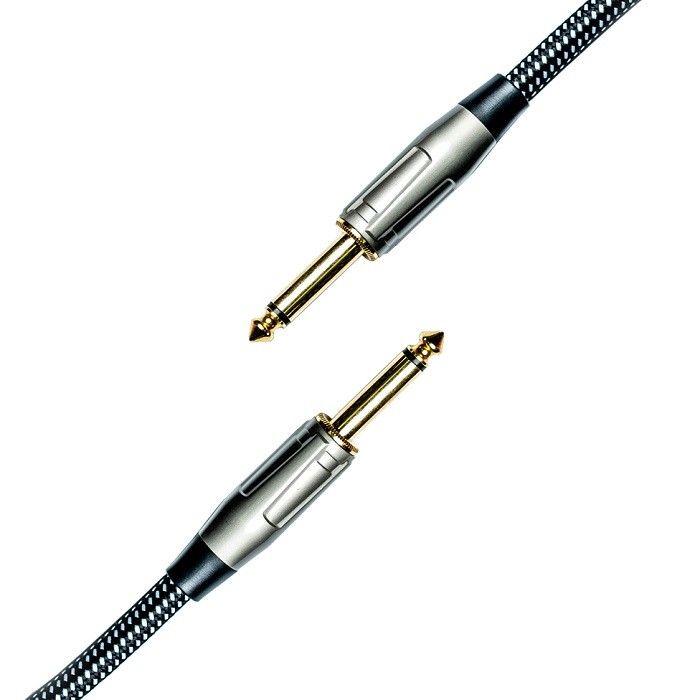 Elektryczna gitara Audio kabel Nylon Wpleciony Instrument Patch Kabel 1/4 cali Amp Kabel